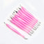 2 Ways Manicure Nail Cuticle UV Gel Polish Pusher Remover Trimmer Stainless Steel Pedicure Dead Skin Cuticle Care Tools