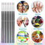 Miniature Detail Paint Brushes, 30 Pcs Paintbrushes Small Watercolor Artists