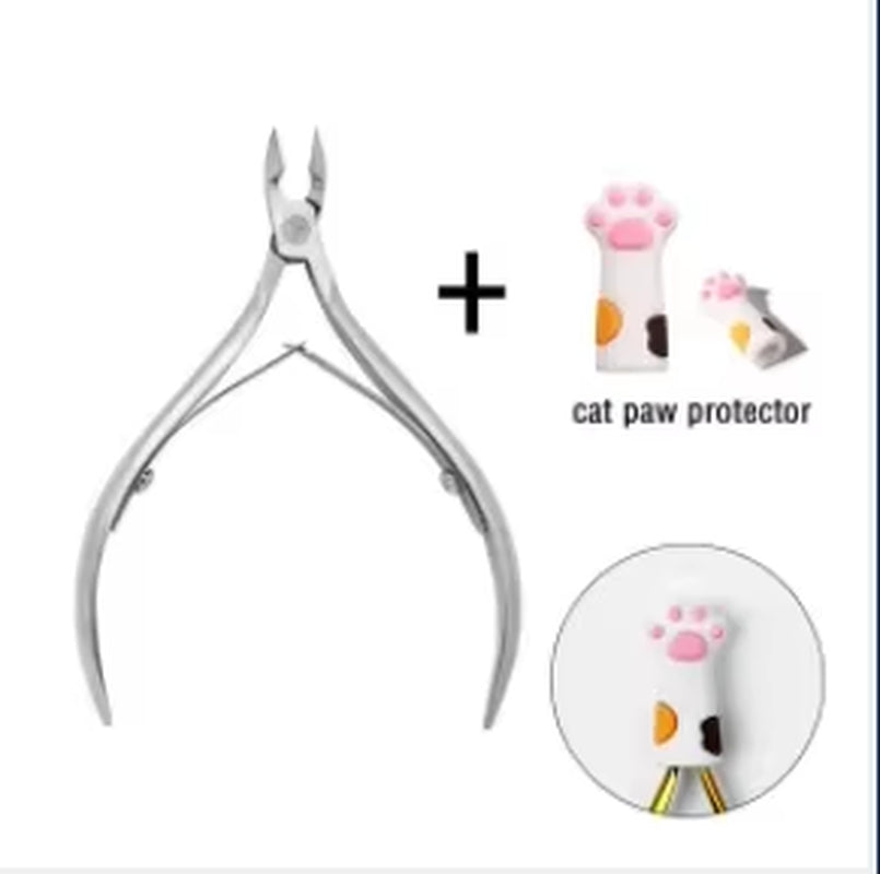 1Pc Cuticle Nippers Nail Manicure Scissors Clippers Trimmer Dead Skin Remover Pedicure Stainless Steel Cutters Nail Art Tools