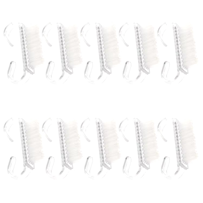 10 Pcs/Lot Cleaning Nail Brush Tools File Nail Art Manicure Pedicure Soft Remove Dust Plastic Dust Cleaning Brushes