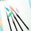 Miniature Model Paint Brush Set - 11 Pieces Fine Detail Painting Brushes for Art