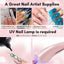 Nail Rhinestone Glue Gel for Nails, 30G Super Strong Adhesive Gel for Nail Gem, Jewels ,Glitter,Crystals Beads Diamonds