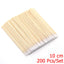 4 Different Sizes Orange Wood Sticks for Cuticle Pusher Cuticle Remove Tool Forks for Nails Manicures Tools 10/30/50/100Pcs/Set