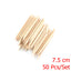 4 Different Sizes Orange Wood Sticks for Cuticle Pusher Cuticle Remove Tool Forks for Nails Manicures Tools 10/30/50/100Pcs/Set