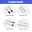 6 Pcs Nail Art Brushes Set Extension Gel Nail Art Design Pen Set Painting Tools for Acrylic Application